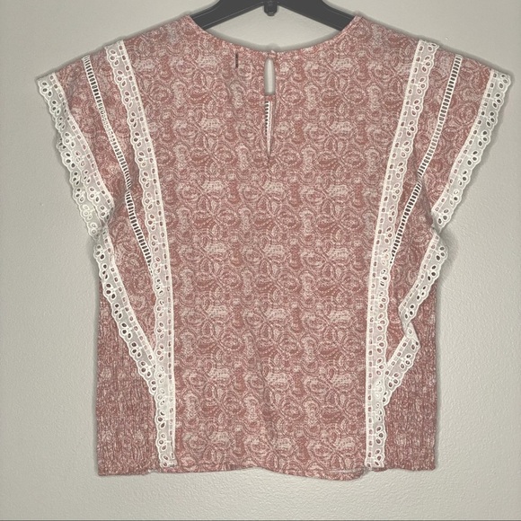 NWT Anthropologie MISA Fantine Ruffled Lace Top XL - Picture 7 of 12